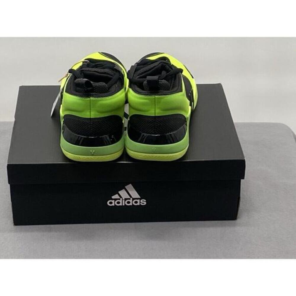 adidas Men’s D.O.N. Issue #5 Basketball Shoes Size 10.5 Lucid Lemon - Picture 5 of 6